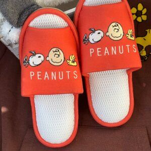 Snoopy Peanuts adult Slippers S/M ( 7/9) new Japan